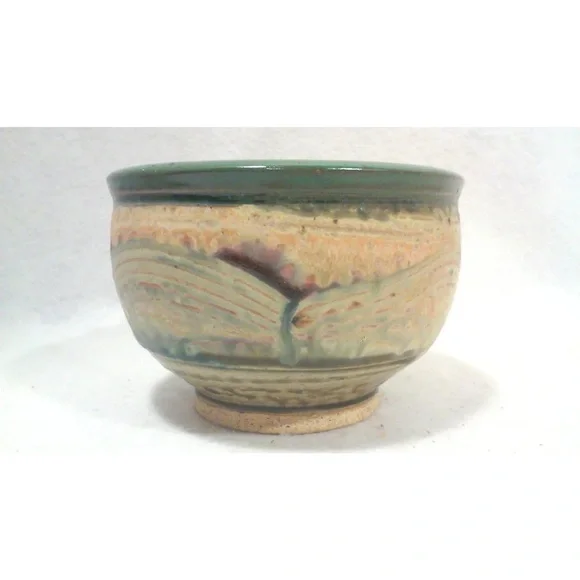 Vintage Studio Pottery Ceramic Bowl or Planter - Picture 2 of 9